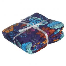 4Living Pleds PALOMA 127x152cm blue (016225)(315260) | Bed covers and blankets | prof.lv Viss Online