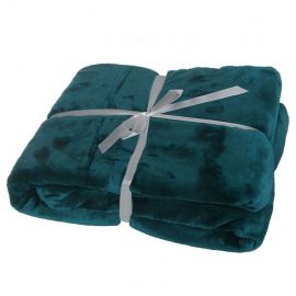 4Living Pleds SOFT 130x170cm green (028340)(322846) | Bed covers and blankets | prof.lv Viss Online