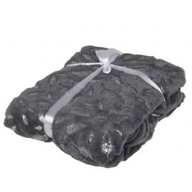 4Living Fleece 127x152cm Color black (017132)(308700) | Interior textiles | prof.lv Viss Online