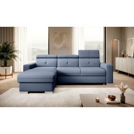 Eltap Fresia Gojo Corner Pull-Out Sofa 176x247x104cm, Blue (CO-FR-LT-40GO) | Living room furniture | prof.lv Viss Online