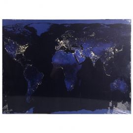 Glezna ar LED 50x70cm World (454061)(483347) | Sienas gleznas | prof.lv Viss Online