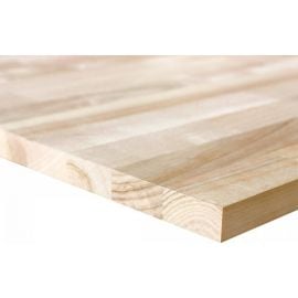 Ламельная клееная доска из ясеня A/B 18x600x3000мм | Клееные деревянные плиты | prof.lv Viss Online
