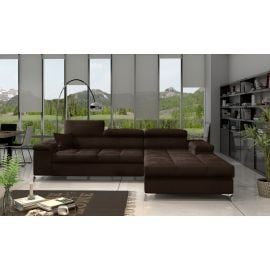 Eltap Ricardo Monolith Corner Pull-Out Sofa 60x280x90cm, Brown (Ric_53) | Upholstered furniture | prof.lv Viss Online