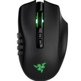 Игровая беспроводная мышь Razer Naga Pro Bluetooth черного цвета (RZ01-03420100-R3G1) | Компьютерные мыши | prof.lv Viss Online