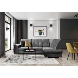 Eltap Sado Cloud Corner Pull-Out Sofa 192x272x95cm, Grey (CO-SAD-RT-04NU) | Sofas | prof.lv Viss Online