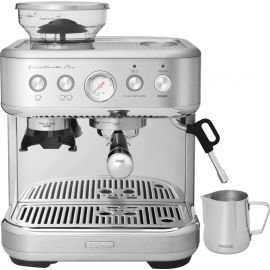 Кофеварка Sencor SES 6010SS с капучинатором (полуавтоматическая) серого цвета | Кофе-машины | prof.lv Viss Online
