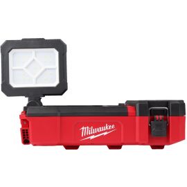 Milwaukee M12POAL-0 LED Floodlight 12W, 1400lm, IP54, Black/Red (4933480473) | Spotlights | prof.lv Viss Online