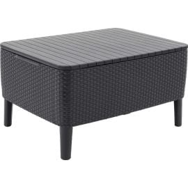 Dārza Galds Keter Salemo, 76x56x42cm, Pelēks (17209050) | Dārza galdi | prof.lv Viss Online