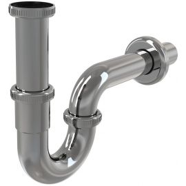 Alca A4320 Bathroom Sink Drain Siphon 32mm Chrome (2101113) | Siphons for sinks | prof.lv Viss Online