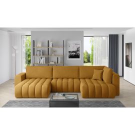 Stūra Dīvāns Izvelkams Eltap Bonito Nube 175x350x92cm, Dzeltens (CO-BON-LT-45NU) | Stūra dīvāni | prof.lv Viss Online