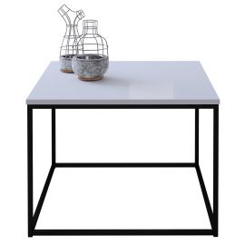 Adrk Belret Coffee Table 60x60x45cm, White/Black (CT-Bel-WS-H042) | Tables | prof.lv Viss Online