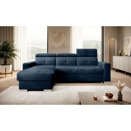 Eltap Fresia Cloud Corner Pull-Out Sofa 176x247x104cm, Blue (CO-FR-LT-40NU) | Corner couches | prof.lv Viss Online