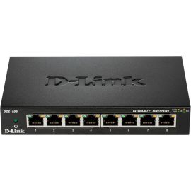 D-Link DGS-108/E Switch Black | Commutators | prof.lv Viss Online