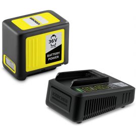 Зарядное устройство + литий-ионный аккумулятор 36V, 5Ah Karcher 2.445-065.0 | Комплекты аккумуляторов и зарядных устройств | prof.lv Viss Online