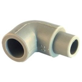FPlast PPR Elbow MF 90° Grey | For water pipes and heating | prof.lv Viss Online