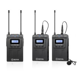 Boya BY-WM8 Pro-K2 Clip-on Wireless Microphone, Black | Computer microphones | prof.lv Viss Online