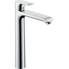 Hansgrohe Metris 31082000 Смеситель для ванных комнат с сливным клапаном, хром | Смесители для раковин | prof.lv Viss Online