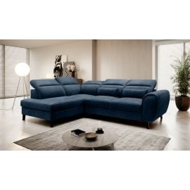 Eltap Noble Cloud Corner Pull-Out Sofa 201x255x100cm, Blue (CO-NOB-LT-40NU) | Living room furniture | prof.lv Viss Online