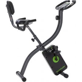 Tunturi Cardio Fit B25 X-Bike Vertical Exercise Bike Black/Green (17TCFB2050) | Exercise bikes | prof.lv Viss Online