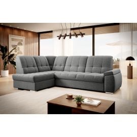 Eltap Sado Flores Corner Pull-Out Sofa 192x272x95cm, Grey (CO-SAD-LT-04FL) | Corner couches | prof.lv Viss Online