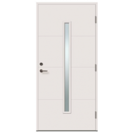 Двери Viljandi Storo VU 1R наружные, белые, 988x2080 мм, правые (510043) | Наружная дверь | prof.lv Viss Online