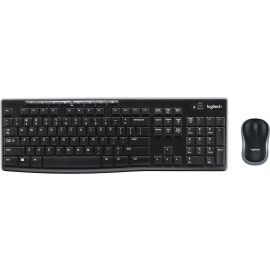 Logitech MK270 Keyboard + Mouse Nordic Black (920-004535) | Logitech | prof.lv Viss Online