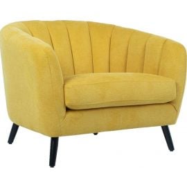 Кресло для отдыха Home4You Melody, желтого цвета | Мягкая мебель | prof.lv Viss Online