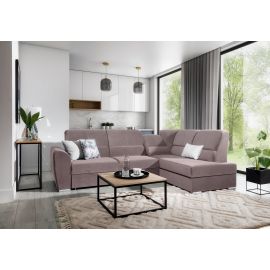 Eltap Siber Loco Corner Pull-Out Sofa 186x270x93cm, Brown (CO-SIB-RT-24LO) | Corner couches | prof.lv Viss Online