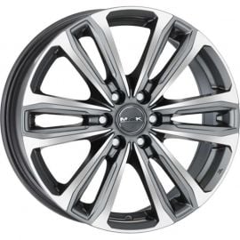 Mak Safari6 Flat 8x18, 6x140 Grey (F8080AF6QM50VJ4) | Alloy wheels | prof.lv Viss Online