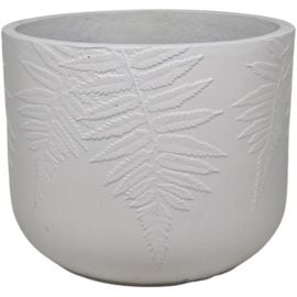 Home4You Fern On Surface Hanging Flower Pot, 37x30cm, White (89150) | Flower pots | prof.lv Viss Online