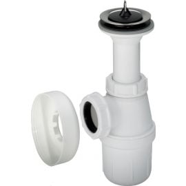 Viega Bathroom Sink Drain Trap 32mm with Overflow White (102531) | Siphons for sinks | prof.lv Viss Online