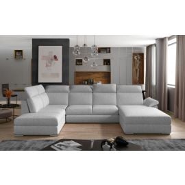 Eltap Evanell Grande Corner Pull-Out Sofa 216x336x102cm, White (Evl_53) | Corner couches | prof.lv Viss Online