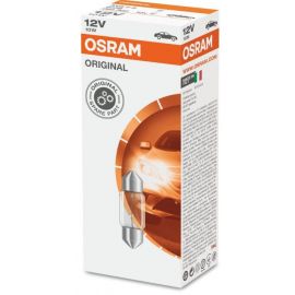 Osram Оригинальная лампа для номерного знака и габаритных огней Festoon 12V 10W 1шт. (O6438) | Osram | prof.lv Viss Online