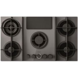 Elica NikolaTesla FLAME GR/A/88 Built-in Gas Hob with Integrated Extractor Hood Gray (T-MLX47371) | Elica | prof.lv Viss Online
