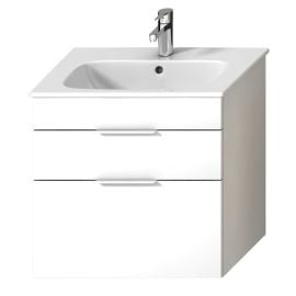 Шкаф для ванной комнаты Jika Deep с раковиной 60,7x63x41,8 см | Шкафы с раковиной | prof.lv Viss Online