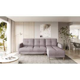 Eltap Roxi Gojo Corner Pull-Out Sofa 165x240x90cm, Pink (CO-ROX-U-101GO) | Sofas | prof.lv Viss Online