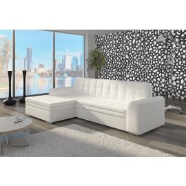 Мягкий угловой диван Eltap Conforti Soft с выдвижным механизмом, 165x275x87 см, белый (Cf_22) | Угловые диваны | prof.lv Viss Online