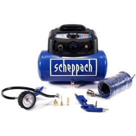 Компрессор Scheppach HC06 безмасляный 1,2 кВт (5906132901&SCHEP) | Компрессоры | prof.lv Viss Online
