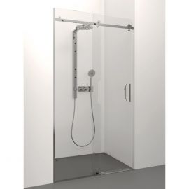 Glass Service Rossa Lux 130cm 130ROS Shower Door Transparent Chrome | Stikla Serviss | prof.lv Viss Online