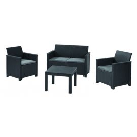Keter Elodie Garden Furniture Set Grey | Outdoor furniture sets | prof.lv Viss Online