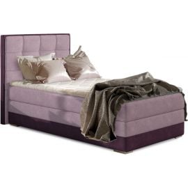 Eltap Aster Sofa Bed 205x95x118cm, With Mattress, Laundry Basket on the Left Side, Pink 61/65 (Asr_L_10) | Single beds | prof.lv Viss Online