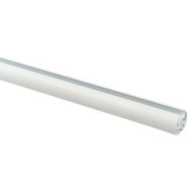Dekorika Aspen Profile for Curtain Rods, 19mm, 2m, White | Curtain rods and rails | prof.lv Viss Online