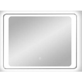 Vento Bari LED Mirror 60x80cm White (47307) | Bathroom mirrors | prof.lv Viss Online