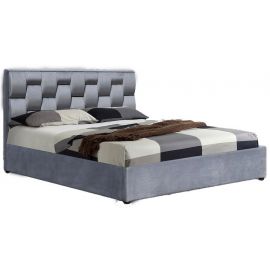 Кровать Halmar Annabel с подъемным механизмом, 160x200 см, без матраса, серого цвета | Двуспальные кровати | prof.lv Viss Online