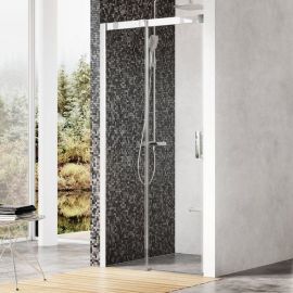 Ravak Matrix 110cm MSD2-110 L Shower Door, Left Side, Transparent Chrome (0WLD0C00Z1) | Shower doors and walls | prof.lv Viss Online