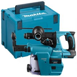 Makita DHR243ZJW Cordless Rotary Hammer without Battery and Charger 18V | Breakers and demolition hammers | prof.lv Viss Online