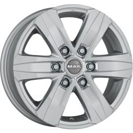 Lietais disks Mak Stone 6 6.5x16, 6x125 Sudraba (F65606SSI50QZ) | Alloy wheels | prof.lv Viss Online