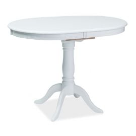Стол Signal Dello раскладной 100x70 см, белый | Кухонные столы | prof.lv Viss Online
