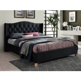 Спальня Signal Aspen Velvet с кроватью размером 216x148x124 см, без матраса | Двуспальные кровати | prof.lv Viss Online