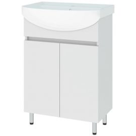 Vento Mira bathroom sink with cabinet Proxi 50, White (48656) NEW | Vento | prof.lv Viss Online